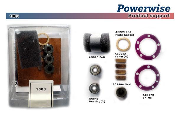 1003 Repair kit for Powerwise Ink Pump