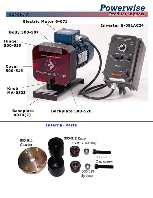 Model 9090NAC Powerwise Ink Pump